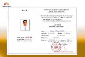 Bằng chuyên khoa 1 – Bác sĩ Cang Hồng Thái